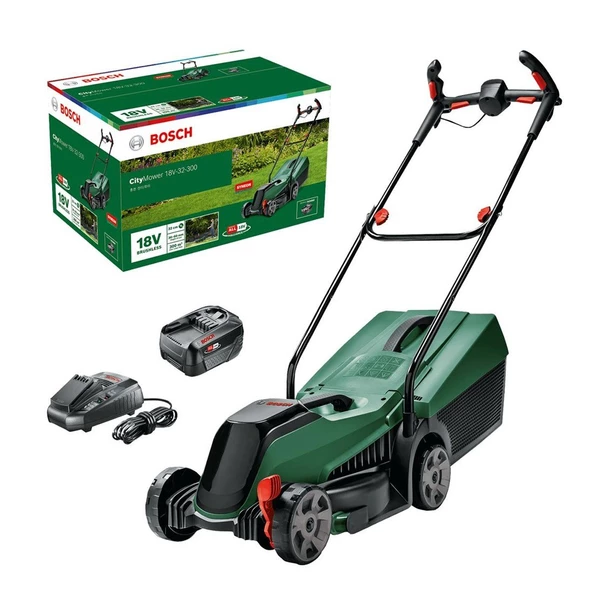 Bosch CityMower 18V-32 (4Ah, Tek Akü) Çim Biçme - 06008B9A07 ürün görseli 1