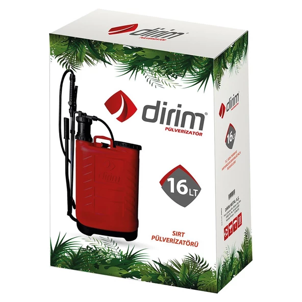 Dirim 16 Litre İlaçlama Pompası PO016 - Resim 3