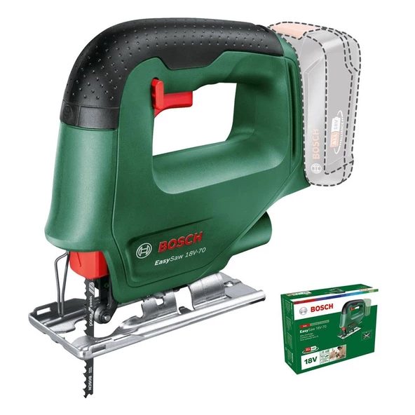 Bosch EasySaw 18V-70 Akülü Dekupaj Testeresi Aküsüz (Solo) - 0603012000 ürün görseli 1