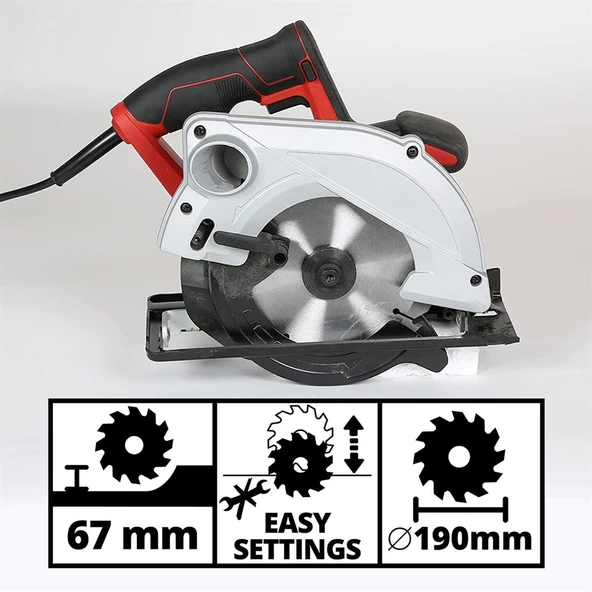 Einhell TC-CS 1410 Daire Testere - 4331050 - Resim 3