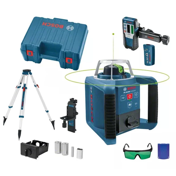 Bosch Professional GRL 300 Rotasyon Lazeri Hvg Set Profesyonel - 0601061701 ürün görseli 1