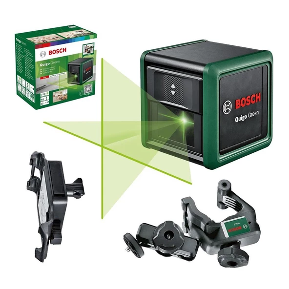 Bosch Quigo Green 2 Çapraz Çizgi Lazer - 0603663C02 ürün görseli 1
