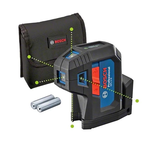 Bosch GPL 5 G Nokta Lazer 30mt - 0601066P00 ürün görseli 1