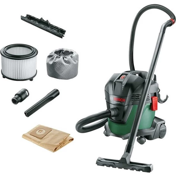 Bosch UniversalVac 15 Islak Kuru Elektrikli Süpürge - 06033D1100 ürün görseli 1