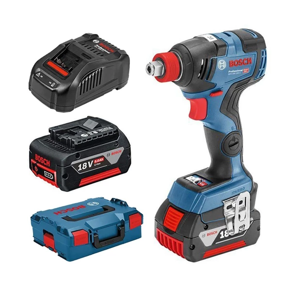 Bosch Professional GDX 18V-200 C 2x5.0Ah Çift Akülü Darbeli Somun Sıkma Makinesi - 06019G4201 ürün görseli 1