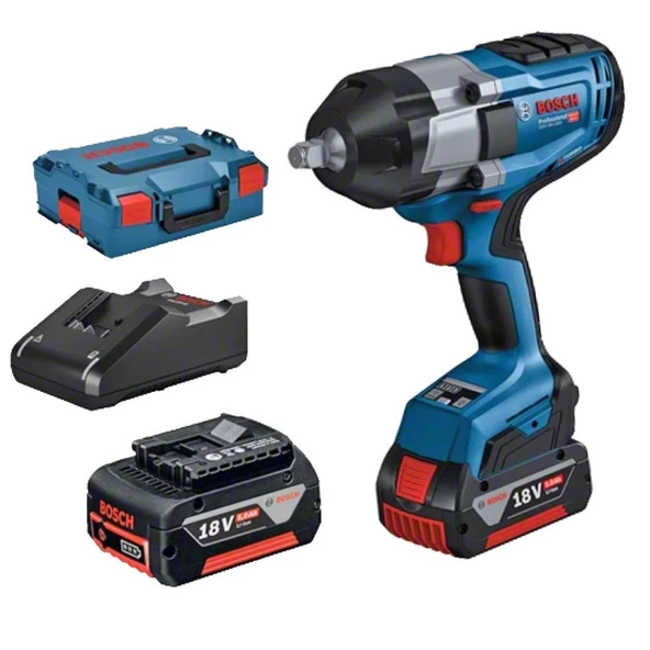 Bosch Professional GDS 18V-1000 Darbeli Somun Sıkma 5Ah Çift Akülü- 06019j8304 ürün görseli 1