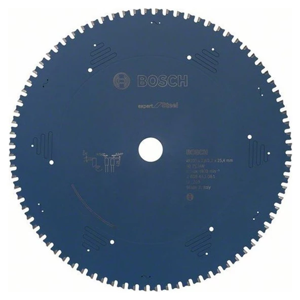 Bosch 305X25,4 Metal İçin Daire Testere Bıçağı 80Diş - 2608643061 ürün görseli 1