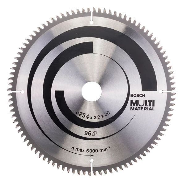 BOSCH MultiMaterial 254*30 mm 80 Diş Alüminyum Testere - 2608640450 ürün görseli 1