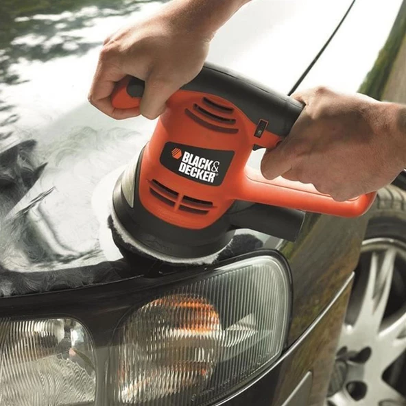 Black Decker 480w Eksantrik Zımpara - KA191EK - Resim 5