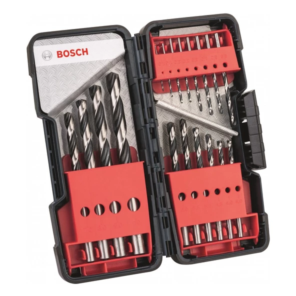 BOSCH HSS PointTeQ 18 Parça Toughbox Metal Delme Set - 2608577350 ürün görseli 1