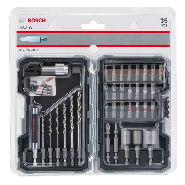 Bosch Profesyonel 35 Parça Metal Seti - 2607017328 ürün görseli 1