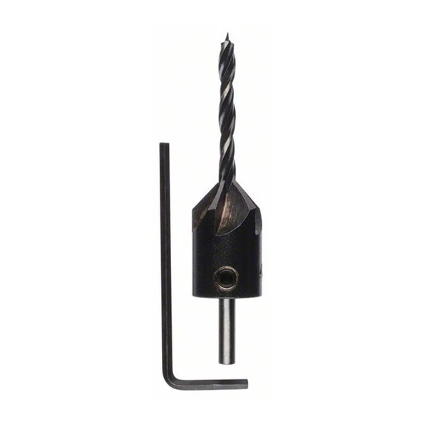 Bosch Havşalı Silindir Ahşap Matkap Ucu 4 mm - 2608596391 ürün görseli 1