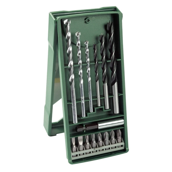 BOSCH X-Line 15 Parça Mini Aksesuar Seti - 2607019579 ürün görseli 1