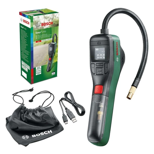 Bosch EasyPump Akülü Hava Kompresörü - 0603947000 ürün görseli 1