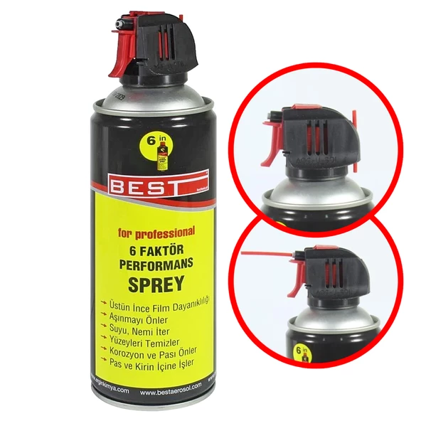 BEST HPL-400 6 in 1 Pas Sökücü Sprey 400 ml 308-02 ürün görseli 1