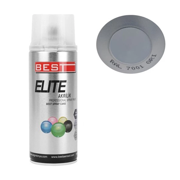 Best Elıte 7001 Donanma Gri Sprey Boya 400Ml ürün görseli 1