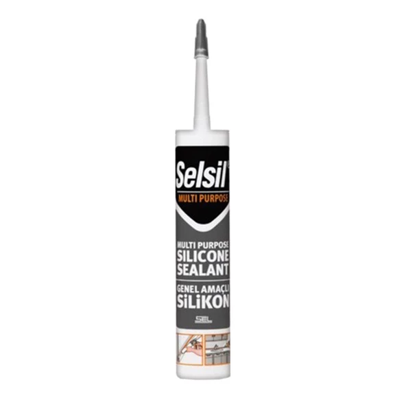 Selsil Genel Amaçlı Silikon 280gr Beyaz ürün görseli 1