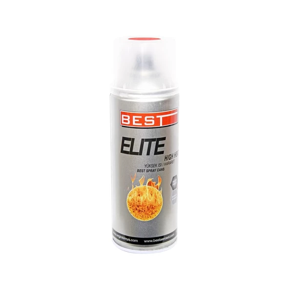 Best Elite 300C Isıya Dayanıklı Eko Kırmızı Sprey Boya 400 ml ürün görseli 1