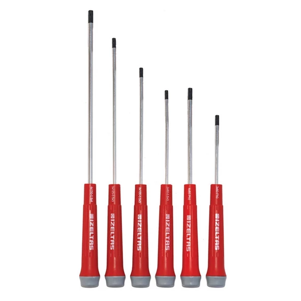 İzeltaş Klemens Torx Uçlu Tornavida Seti 6 Parça - 4530001006 ürün görseli 1