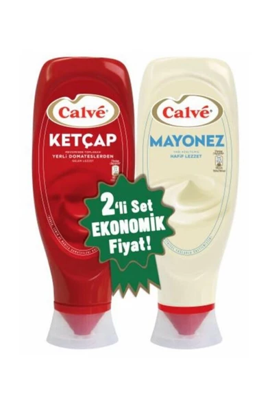 Calve 600 gr Ketçap + 540 gr Mayonez - Resim 3