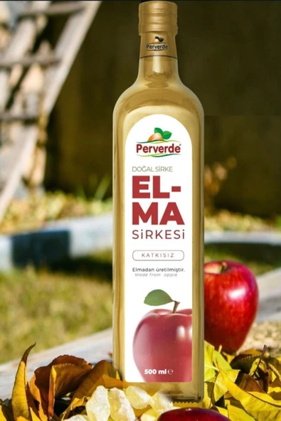 PERVERDE ELMA SİRKESİ 500 ML ürün görseli 1