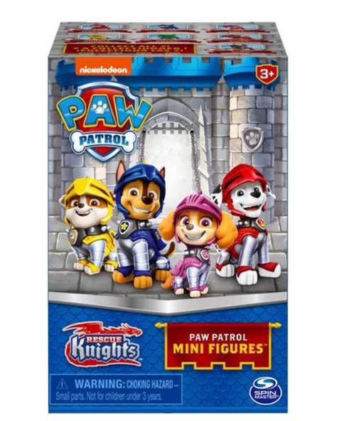 Paw Patrol Rescue Knights Sürpriz Kutu Mini Figür 6062143 ürün görseli 1