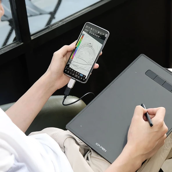 XP-Pen Star G960S Grafik Tablet - Resim 6