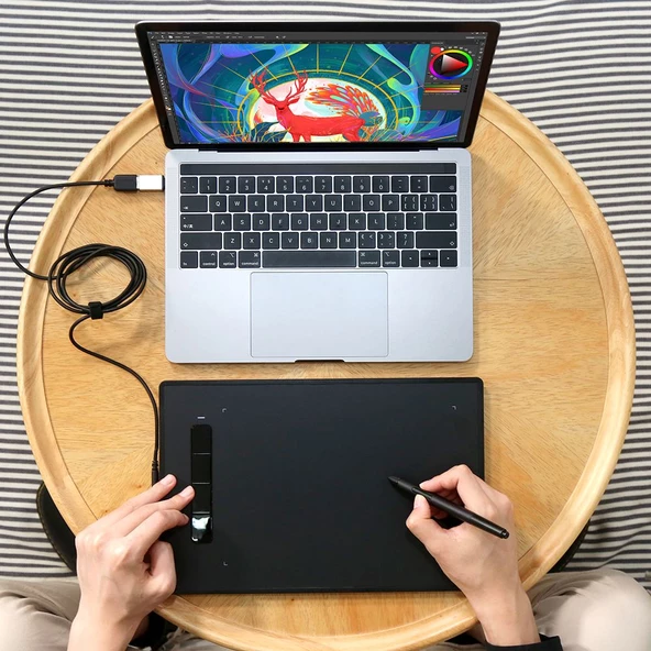 XP-Pen Star G960S Plus Grafik Tablet - Resim 4