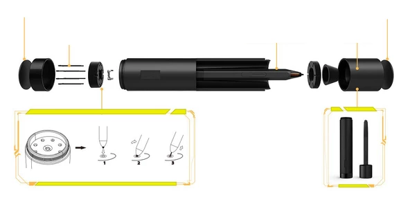 XP-Pen Artist 12 Grafik Ekran Tablet - Resim 6