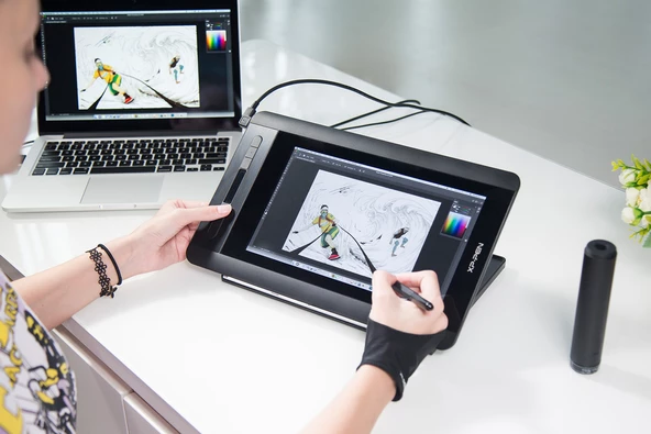 XP-Pen Artist 12 Grafik Ekran Tablet - Resim 4