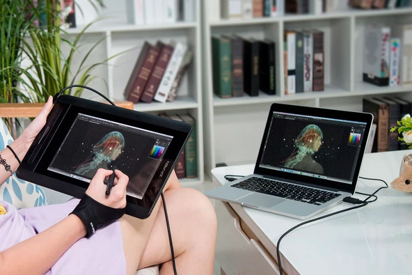 XP-Pen Artist 12 Grafik Ekran Tablet - Resim 2