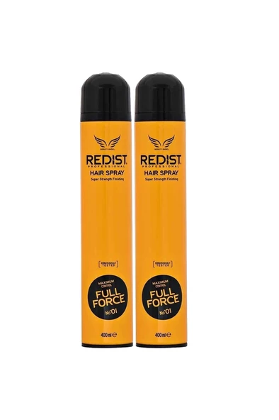 Redist Full Force Saç Spreyi  2 x 400 ML ürün görseli 1