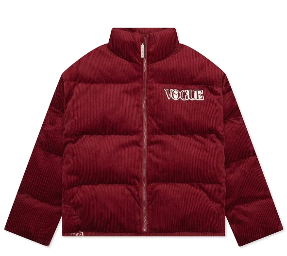 Puma X Vogue Puffer Jacket Kadın MONT Bordo 53669622 ürün görseli 1