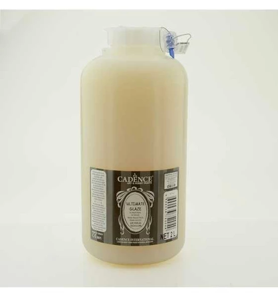 Cadence Ultimate Glaze Su Bazlı Sır Vernik PARLAK 2 Litre ürün görseli 1