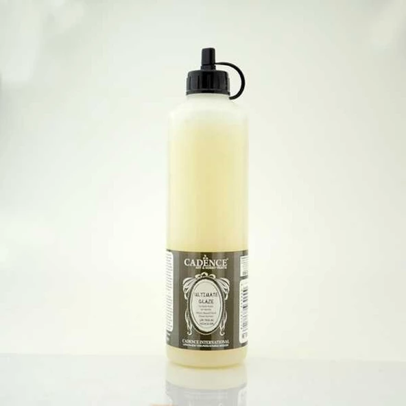 Cadence Ultimate Glaze Su Bazlı Sır Vernik PARLAK 500 ml. ürün görseli 1