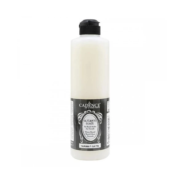Cadence Ultimate Glaze Su Bazlı Sır Vernik YARI MAT 250 ml. ürün görseli 1