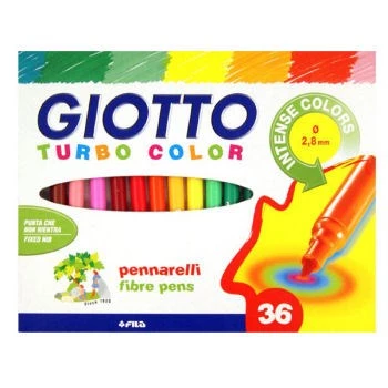 Giotto Turbo Color Keçeli Boya Kalemi 36 Renk ürün görseli 1