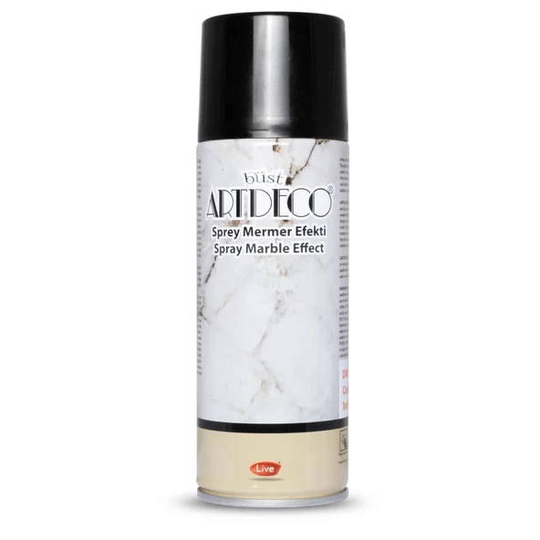 Artdeco Akrilik Sprey Mermer Efekti 200 ml Siyah 790 ürün görseli 1