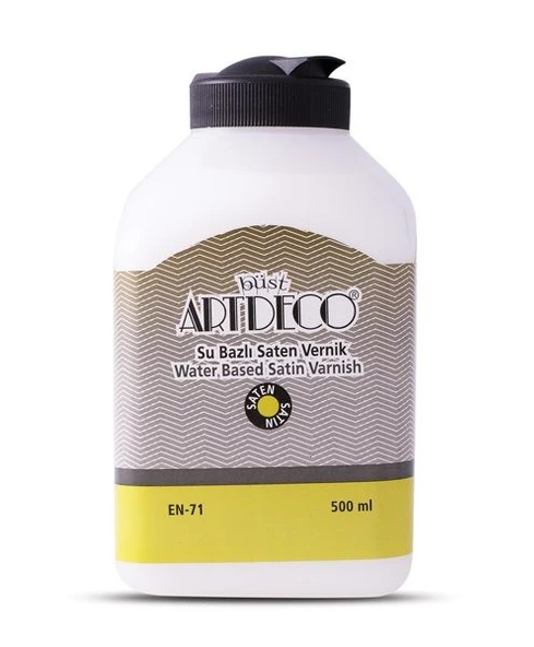 Artdeco Su Bazlı Saten Vernik 500 ml. ürün görseli 1