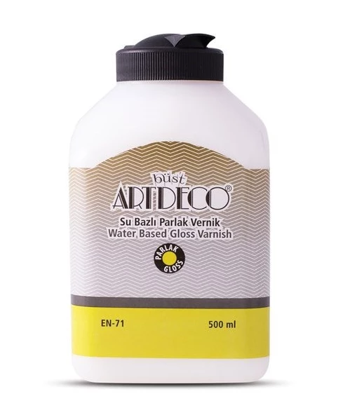 Artdeco Su Bazlı Parlak Vernik 500 ml. ürün görseli 1