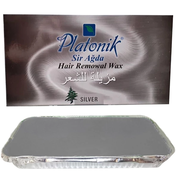 Platonik Silver Gri Kalıp Sir Ağda 400 G ürün görseli 1