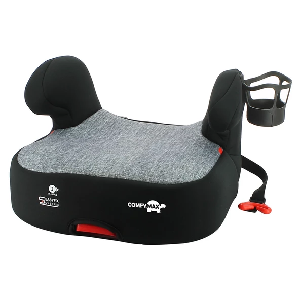Comfymax SilverTech Isofixli Yükseltici 15-36kg Oto Koltuğu + Cup Holder ürün görseli 1