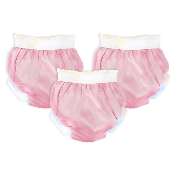 Pierre Cardin 3'lü Alıştırma Külodu 16-22kg - Pembe ürün görseli 1