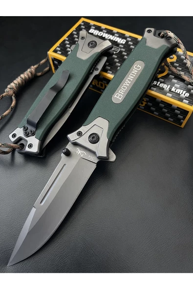 Browning M364 Haki Paracord ipli Kamp Çakı ürün görseli 1