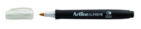 Artline Supreme Metalik Keçeli Kalem SILVER ürün görseli 1