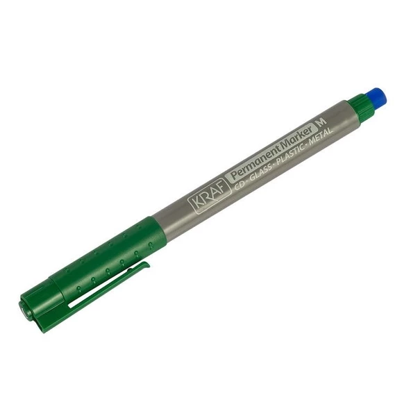 Kraf 260 Asetat Kalemi Silgili (M) YEŞİL ürün görseli 1