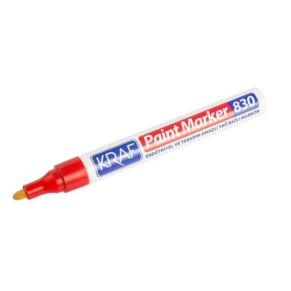 Kraf Paint Marker 830 KIRMIZI ürün görseli 1