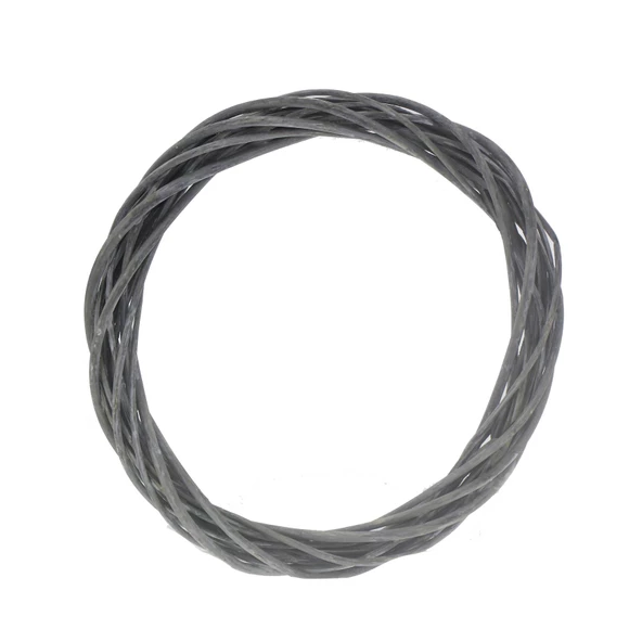 25cm Kapı Süsü Çelengi Doğal Ahşap - Resim 7