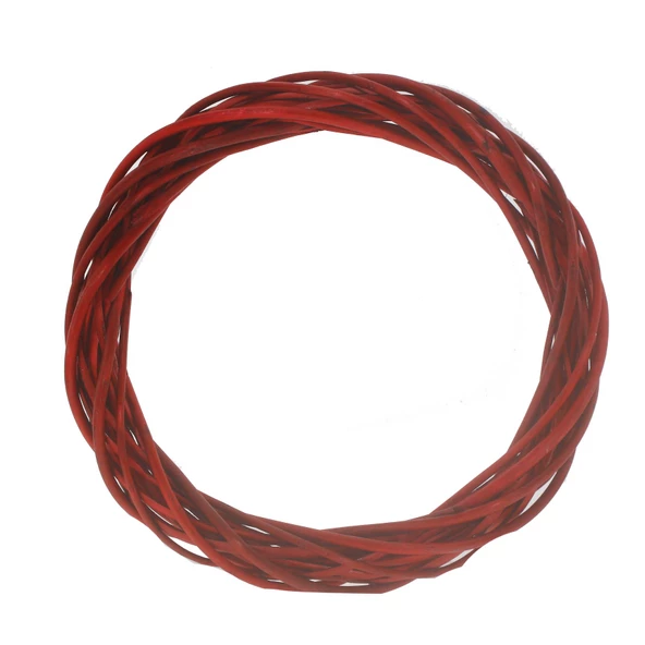 25cm Kapı Süsü Çelengi Doğal Ahşap - Resim 6