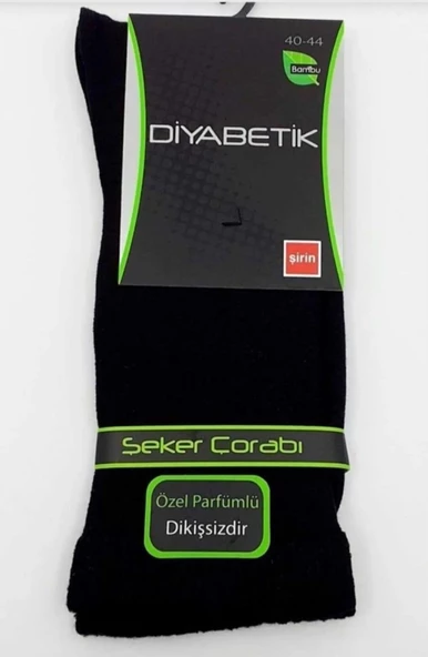 ŞİRİN 8100 ERKEK BAMBU DİYABETİK ŞEKER ÇORAP 6 ADET ürün görseli 1
